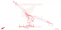 GUIDON pour Honda SCOOPY 110 URBAN 2024