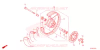 ROUE AVANT pour Honda SCOOPY 110 URBAN 2024