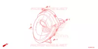 PHARE pour Honda SCOOPY 110 CLUB 12 2024