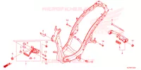 CADRE pour Honda SCOOPY 110 PRESTIGE 2024