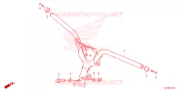 GUIDON pour Honda SCOOPY 110 PRESTIGE 2024