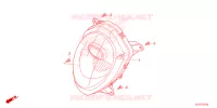 PHARE pour Honda SCOOPY 110 PRESTIGE 2024