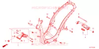 CADRE pour Honda SCOOPY 110 CLUB 12 2024