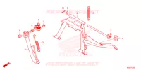 BEQUILLE pour Honda CLICK 160 ABS SP 2024