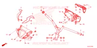 GUIDON   CARENAGE pour Honda CLICK 160 ABS SP 2024