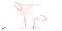 RETROVISEUR pour Honda CLICK 160 ABS SP 2024