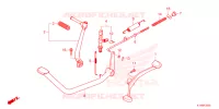 PEDALE   KICK pour Honda SUPER CUB 110 2024