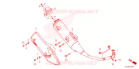 SILENCIEUX D'ECHAPPEMENT pour Honda PCX 160 2024