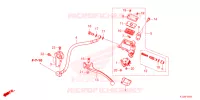 MAITRE CYLINDRE DE FREIN ARRIERE pour Honda PCX 160 ABS 2024