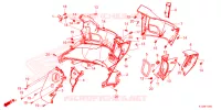 PROTEGE JAMBES pour Honda PCX 160 ABS 2024