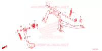 BEQUILLE pour Honda PCX 150 2022