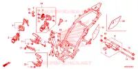 CADRE pour Honda CLICK 125 I Idling Stop Casted Wheels 2019
