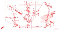 MAITRE CYLINDRE DE FREIN AVANT pour Honda CLICK 125 I Idling Stop Casted Wheels 2020
