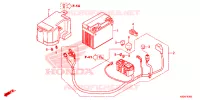 BATTERIE pour Honda CLICK 125 I Idling Stop Casted Wheels 2020