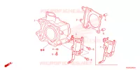 CYLINDRE pour Honda CLICK 125 I Idling Stop Casted Wheels 2020