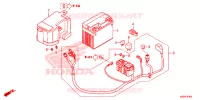 BATTERIE pour Honda CLICK 125 I Idling Stop Casted Wheels 2020