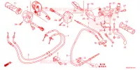 LEVIER DE GUIDON   CABLE   COMMODO pour Honda CLICK 125 2021