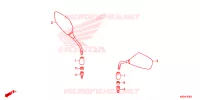 RETROVISEUR pour Honda CLICK 125 2021