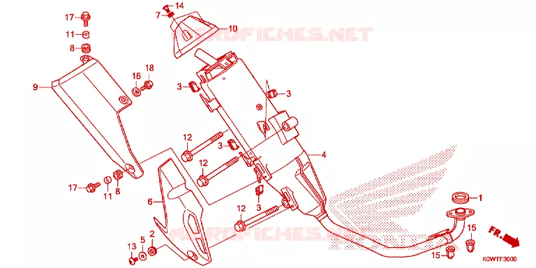 SILENCIEUX D'ECHAPPEMENT Honda SCOOTER 150 ADV 2020  ADV150AL