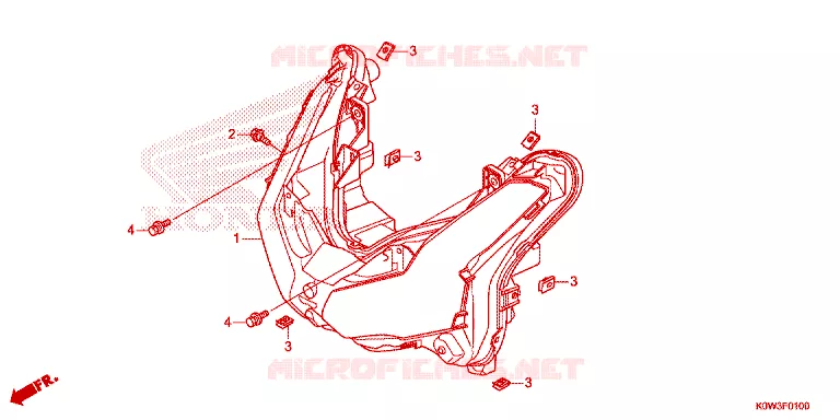 PHARE Honda SCOOTER 150 ADV 2020  ADV150AL
