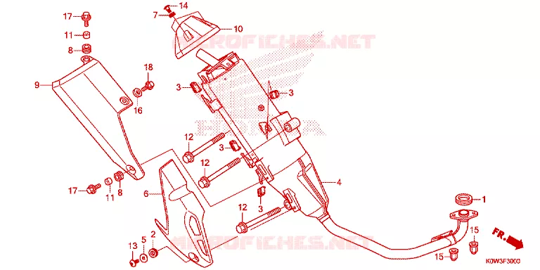 SILENCIEUX D'ECHAPPEMENT Honda SCOOTER 150 ADV 2020  ADV150AL