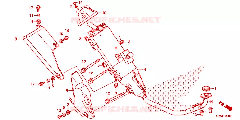 SILENCIEUX D'ECHAPPEMENT Honda SCOOTER 150 ADV 2021  ADV150AM