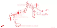 BEQUILLE pour Honda ADV 160 ABS 2024