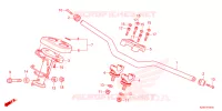 GUIDON   CARENAGE pour Honda ADV 160 ABS 2024