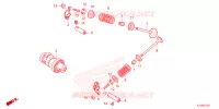 ARBRE A CAMES   SOUPAPE pour Honda WAVE 110 Front brake drum, Kick start, Spoked wheels 2022