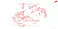 FEUX ARRIERE pour Honda WAVE 110 Front brake drum, Kick start, Spoked wheels 2022