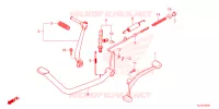 PEDALE   KICK pour Honda WAVE 110 Front brake disk, Kick start, Spoked wheels 2021