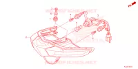 FEUX ARRIERE pour Honda WAVE 110 Front brake disk, Electric start, Casted wheels 2021