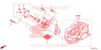 POMPE A HUILE pour Honda WAVE 110 ALPHA, front drum, spoked wheels 2014