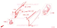 COUVERCLES LATERAUX pour Honda CRF 300 RALLY ABS 2024