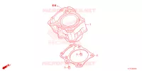 CYLINDRE pour Honda CRF 300 RALLY ABS 2024