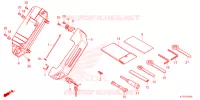 OUTILS   BOITE A OUTILS pour Honda CRF 300 RALLY ABS 2024