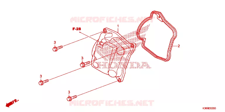 CAPOT Honda SCOOTER 150 PCX 2017  WW150H_TH