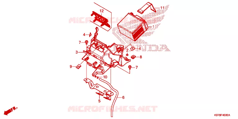 BATTERIE Honda SCOOTER 150 PCX 2020  WW150K