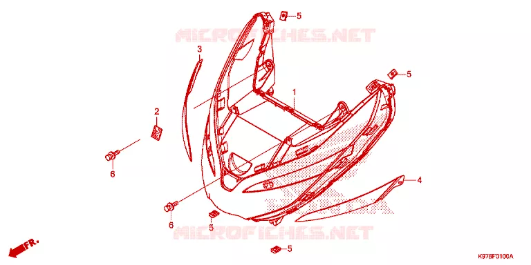 PHARE Honda SCOOTER 150 PCX 2020  WW150K