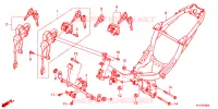 CADRE pour Honda WAVE 125 Kick start, Spoked wheels 2013