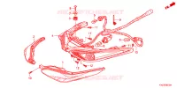 FEUX ARRIERE pour Honda WAVE 125 Kick start, Spoked wheels 2013