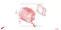 CYLINDRE pour Honda WAVE 125 Spoke wheels 2020