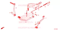 PEDALE pour Honda WAVE 125 Spoke wheels 2020