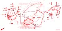 SELLE pour Honda WAVE 125 Spoke wheels 2020