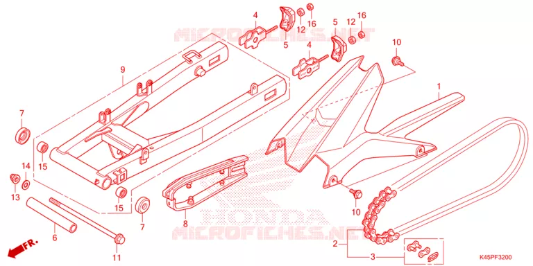BRAS OSCILLANT Honda MOTO 150 CBR 2021  CBR150RAM