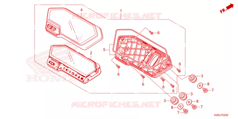 COMPTEUR Honda MOTO 150 CBR 2021  CBR150RAM_CA