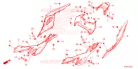 CARENAGES ARRIERE pour Honda CBR 150 R ABS 2024