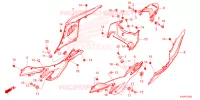 CARENAGES ARRIERE pour Honda CBR 150 R ABS 2023