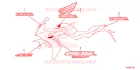 AUTOCOLLANTS pour Honda CBR 650 F ABS 2014