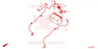 BATTERIE pour Honda CBR 650 F ABS 2014